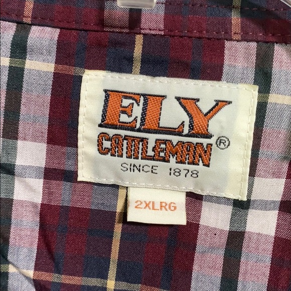 Ely Cattleman Western Pearl Snap Shirt - Picture 2 of 3